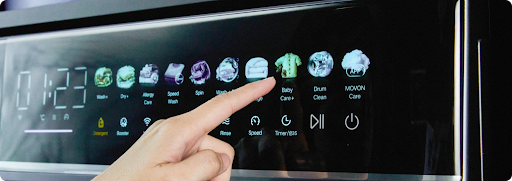 Smart Washing Machine With Baby Laundry Settings