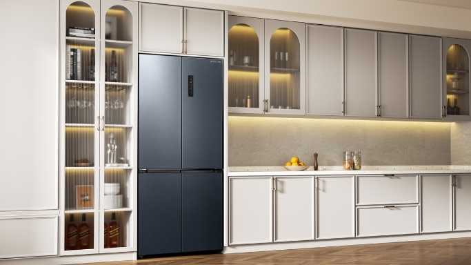 multi door fridge fit into the interior