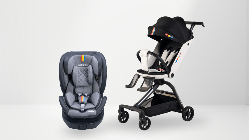 baby stroller and car seat with rental plans