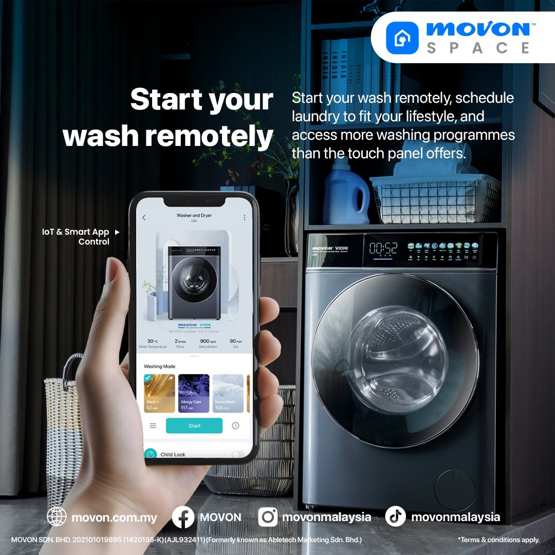 movon washer smart app